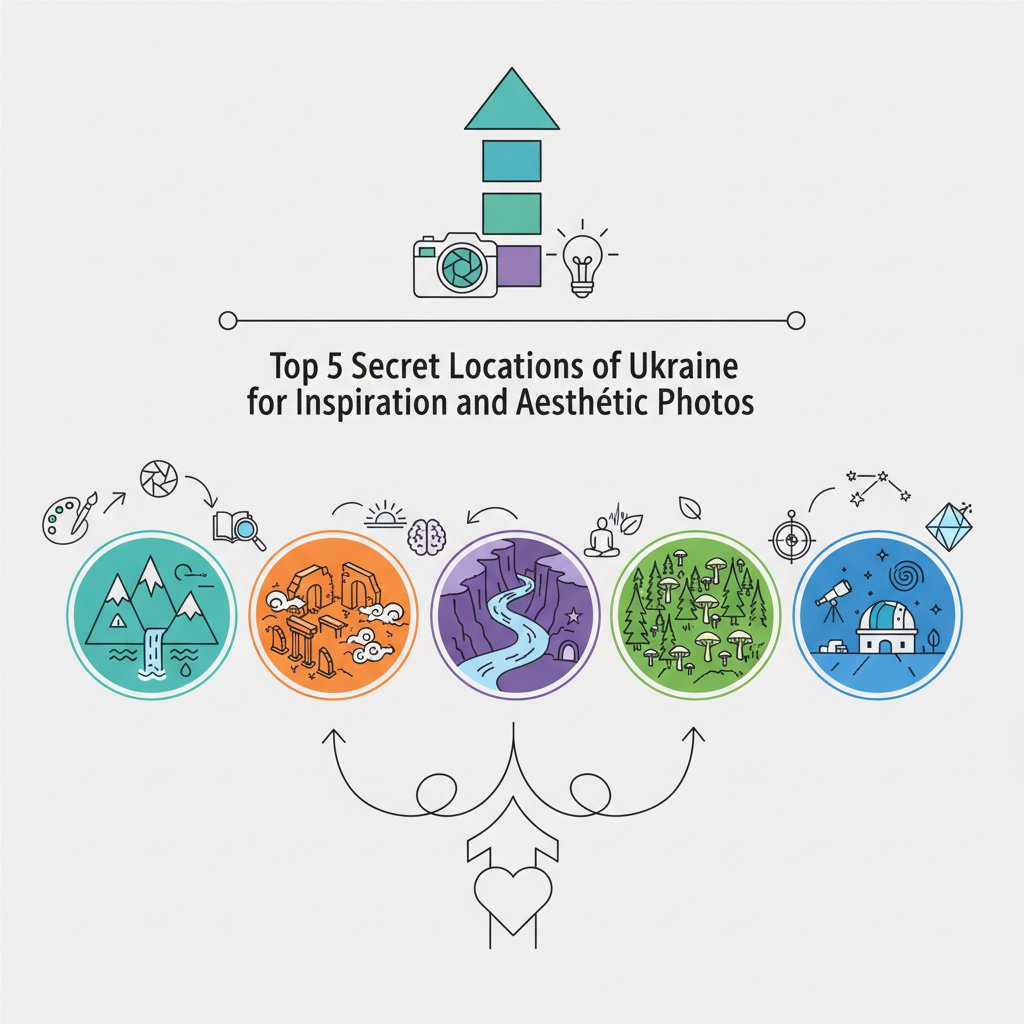 Топ-5 секретних локацій України: куди поїхати за натхненням та естетичними фото