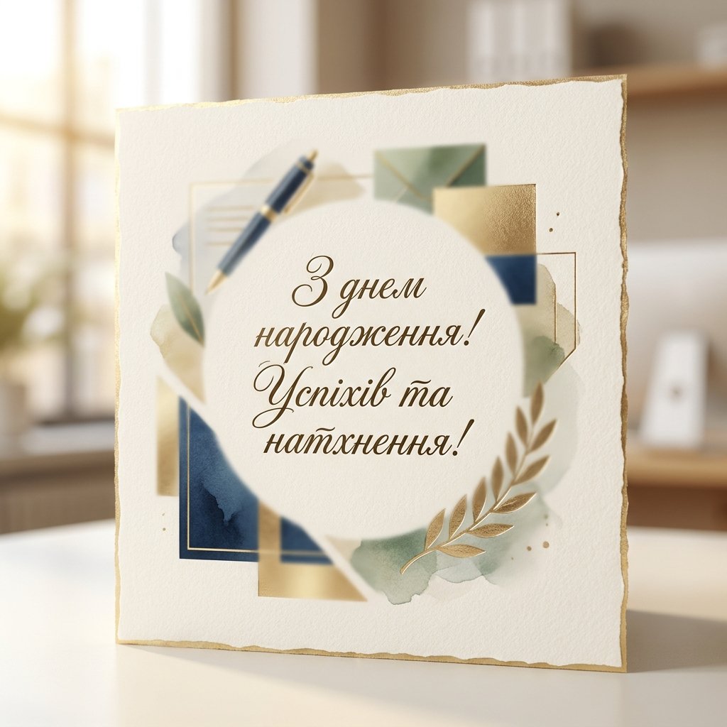 Короткі SMS привітання з днем народження для колег