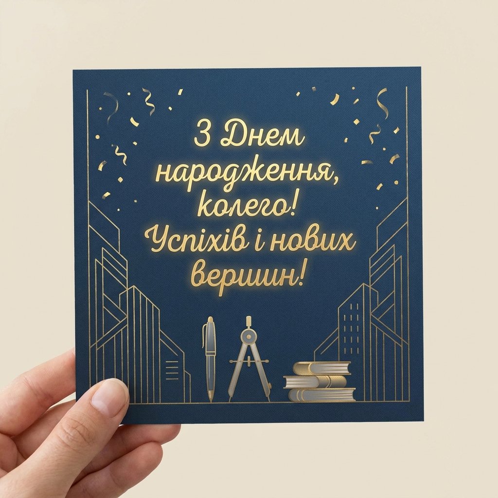 Короткі SMS привітання з днем народження для колег