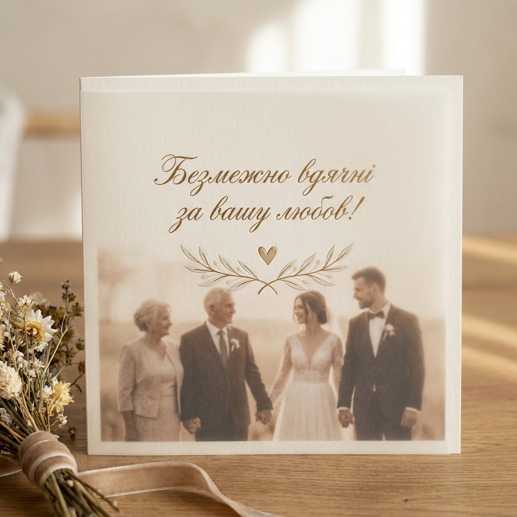 Подяка батькам на весіллі або дні народження: до сліз