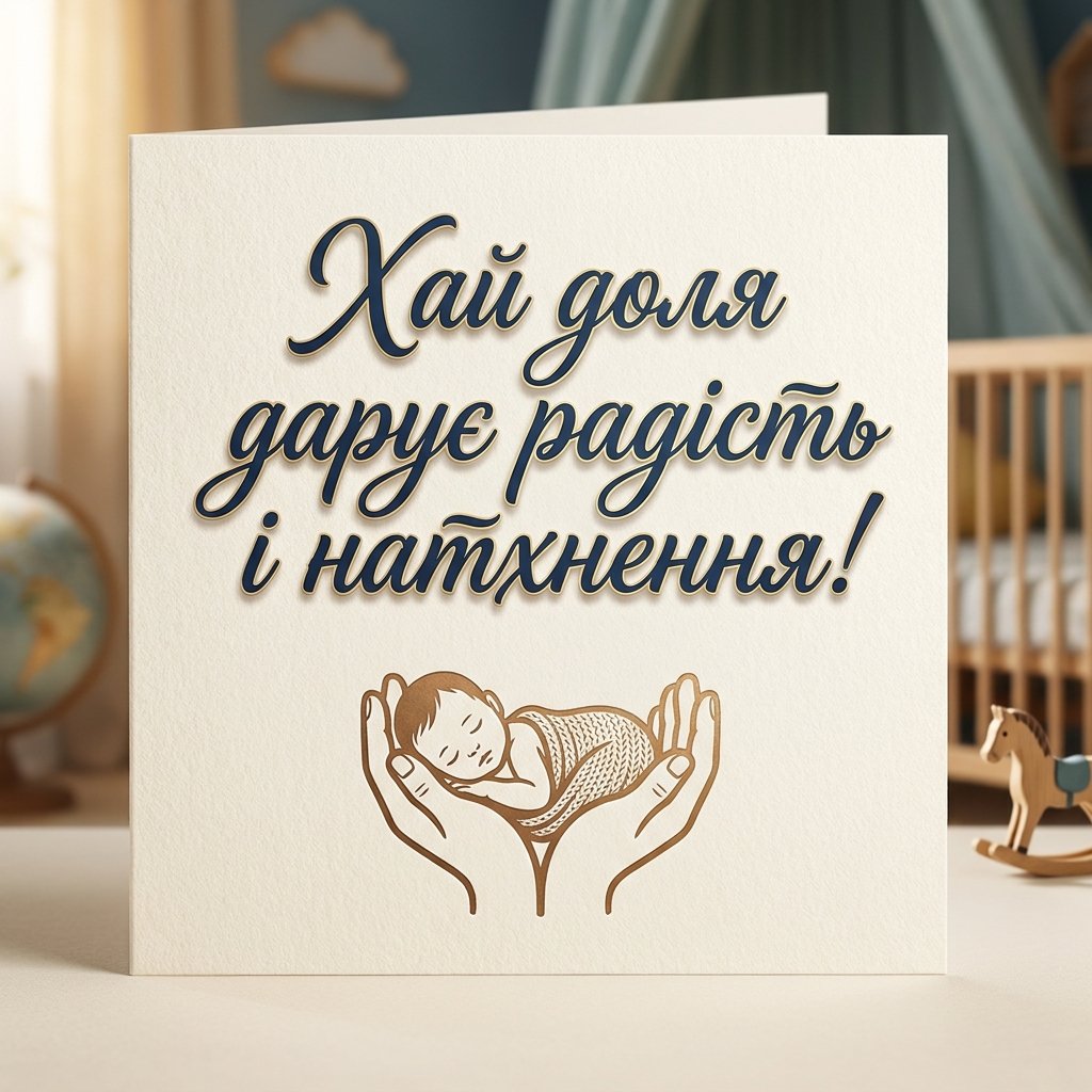 Привітання з народженням сина: мужні та теплі слова