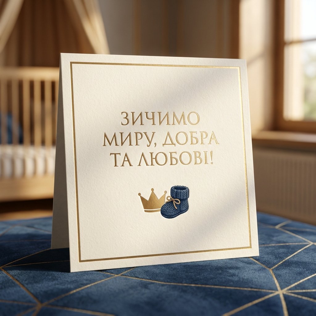 Привітання з народженням сина: мужні та теплі слова