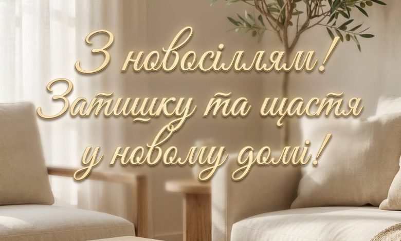 Що написати у листівці на новосілля: привітання з новим домом