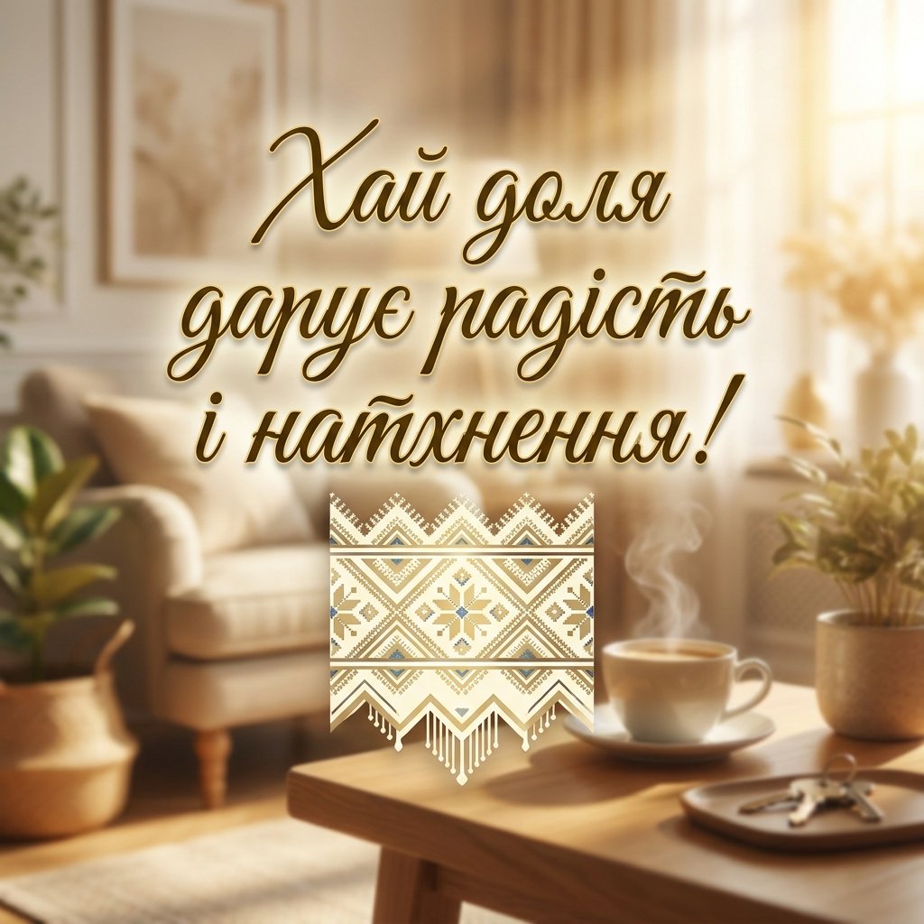 Що написати у листівці на новосілля: привітання з новим домом