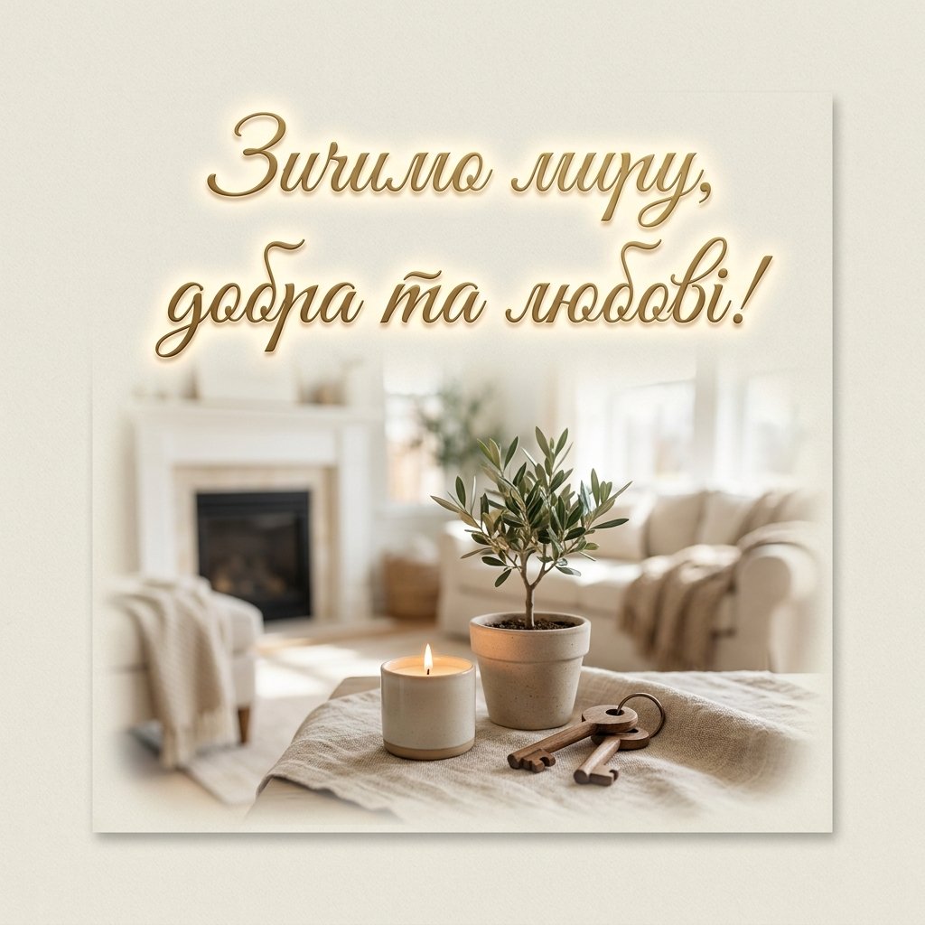 Що написати у листівці на новосілля: привітання з новим домом