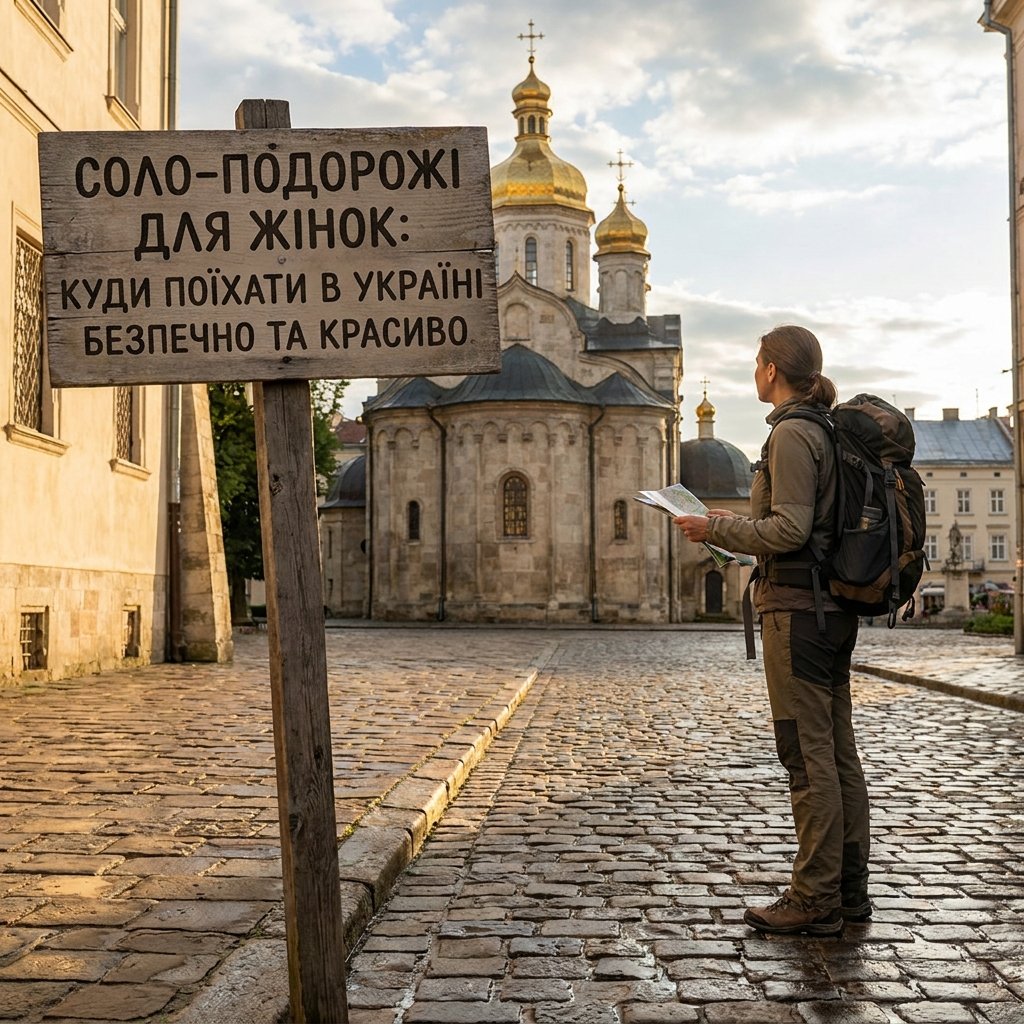 Соло-путешествия для женщин: куда поехать в Украине безопасно и красиво