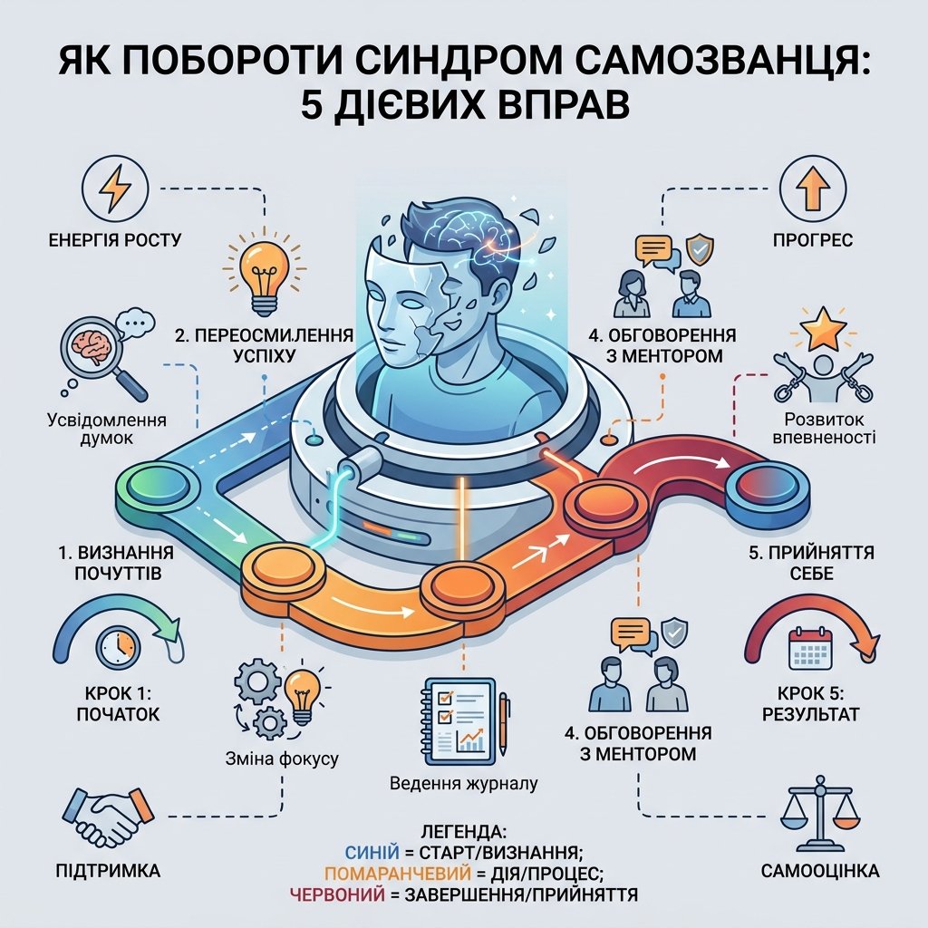 Как побороть синдром самозванца: 5 действенных упражнений