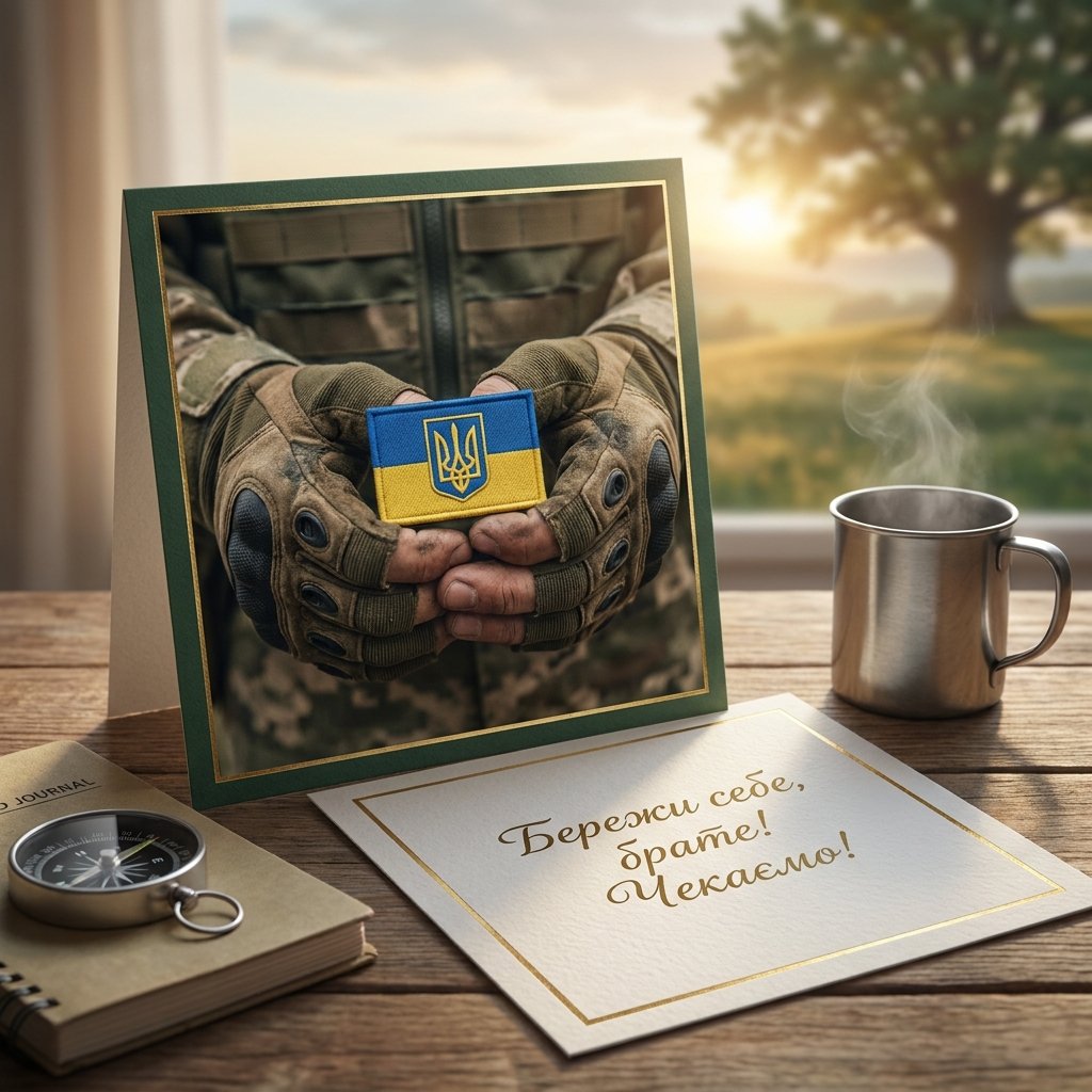 Как поздравить брата, который сейчас на фронте: слова поддержки и картинки